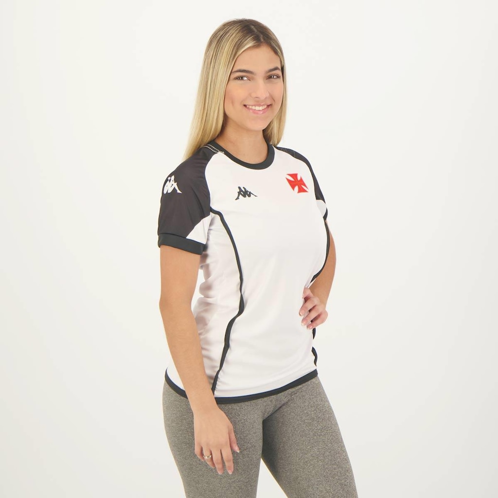 Imagem 5 do produto Camisa do Vasco Supporter Basic Kappa - Feminina