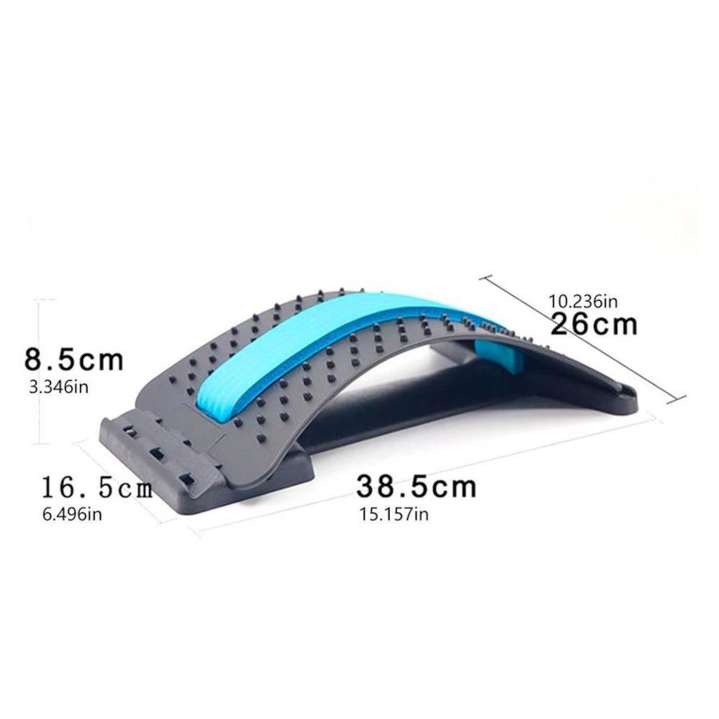 Imagem 4 do produto Suporte Apoio Lombar Mbfit Alívio Na Tensão Muscular Coluna e Costas