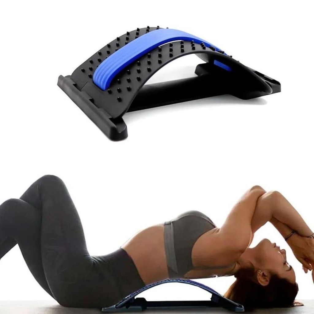 Imagem 1 do produto Suporte Apoio Lombar Mbfit Alívio Na Tensão Muscular Coluna e Costas
