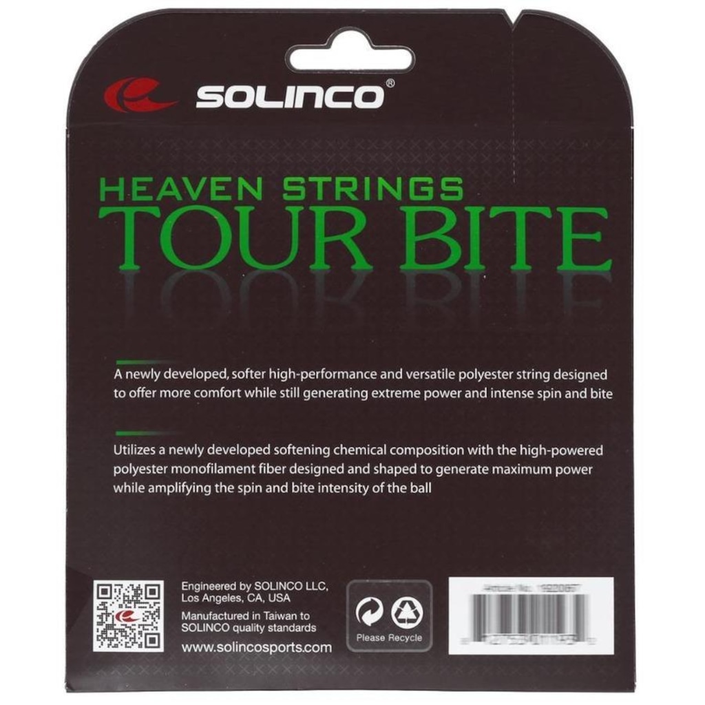 Imagem 3 do produto Corda Solinco Tour Bite Soft 16L 1.25Mm - Set Individual
