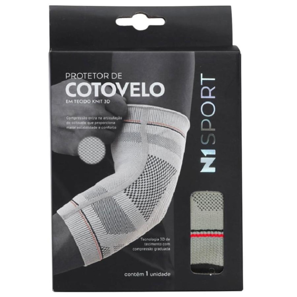Imagem 3 do produto Cotoveleira N1 Sport Linha Fisio Poliamida
