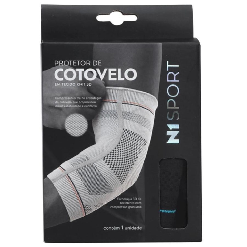 Imagem 4 do produto Cotoveleira N1 Sport Linha Fisio Poliamida