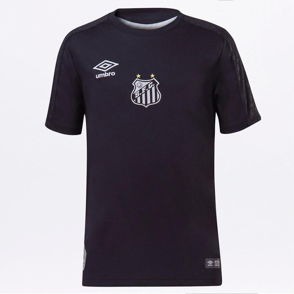 Imagem 2 do produto Camisa de Goleiro do Santos Of. 2019 Umbro - Infantil