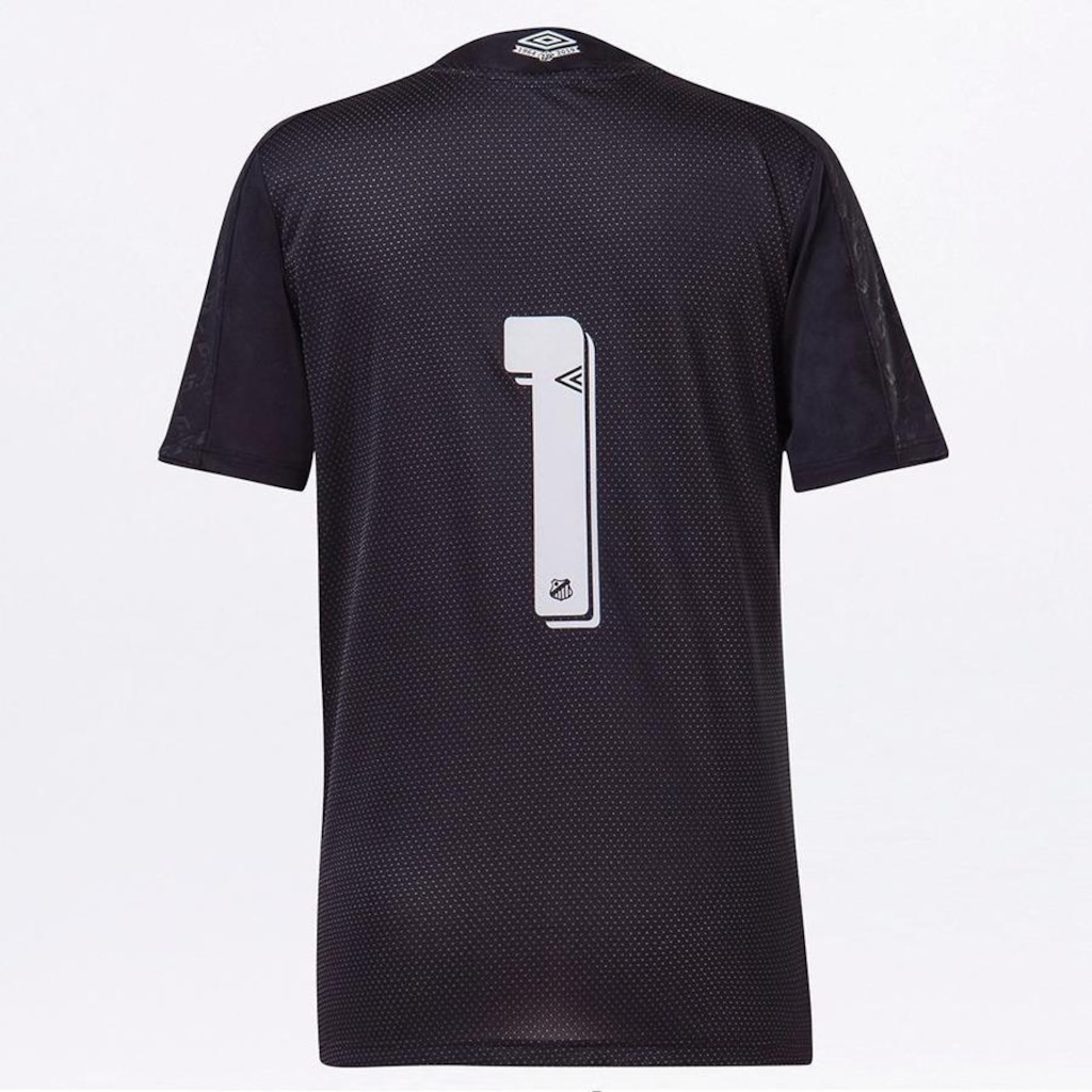 Imagem 3 do produto Camisa de Goleiro do Santos Of. 2019 Umbro - Infantil