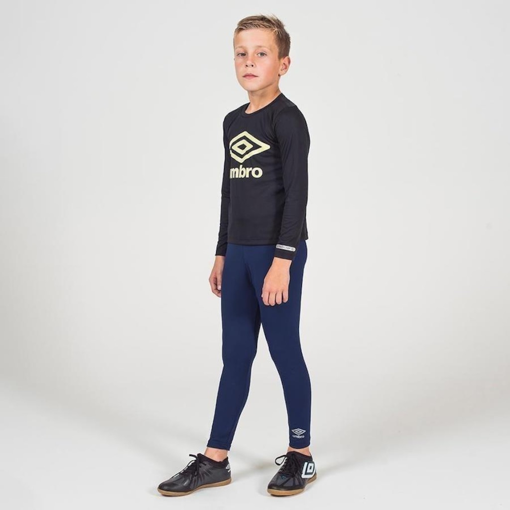 Imagem 3 do produto Camiseta Umbro Manga Longa Umbro Basic Uv - Infantil