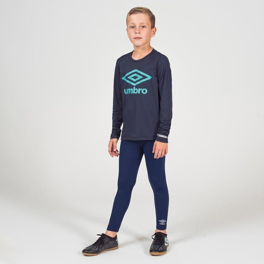 Imagem 2 do produto Camiseta Umbro Manga Longa Umbro Basic Uv - Infantil