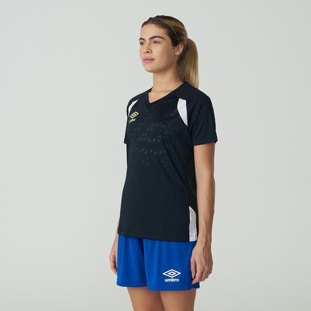 Imagem 2 do produto Camisa Umbro Manga Curta Diamond Relief - Feminina