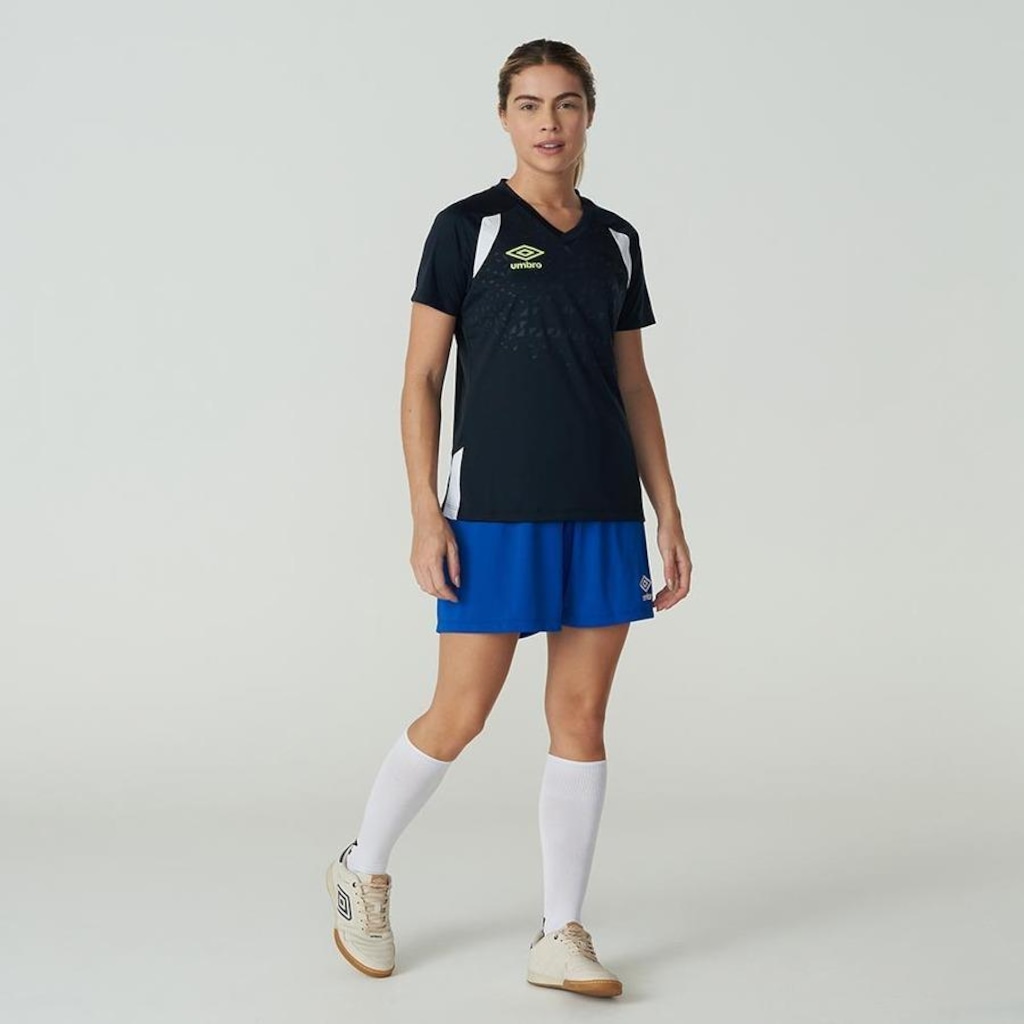 Imagem 4 do produto Camisa Umbro Manga Curta Diamond Relief - Feminina