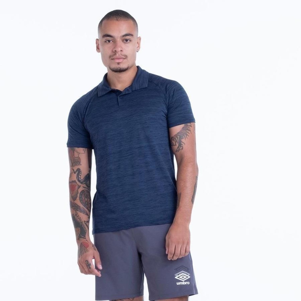 Imagem 4 do produto Camisa Pólo Umbro Blend - Masculina