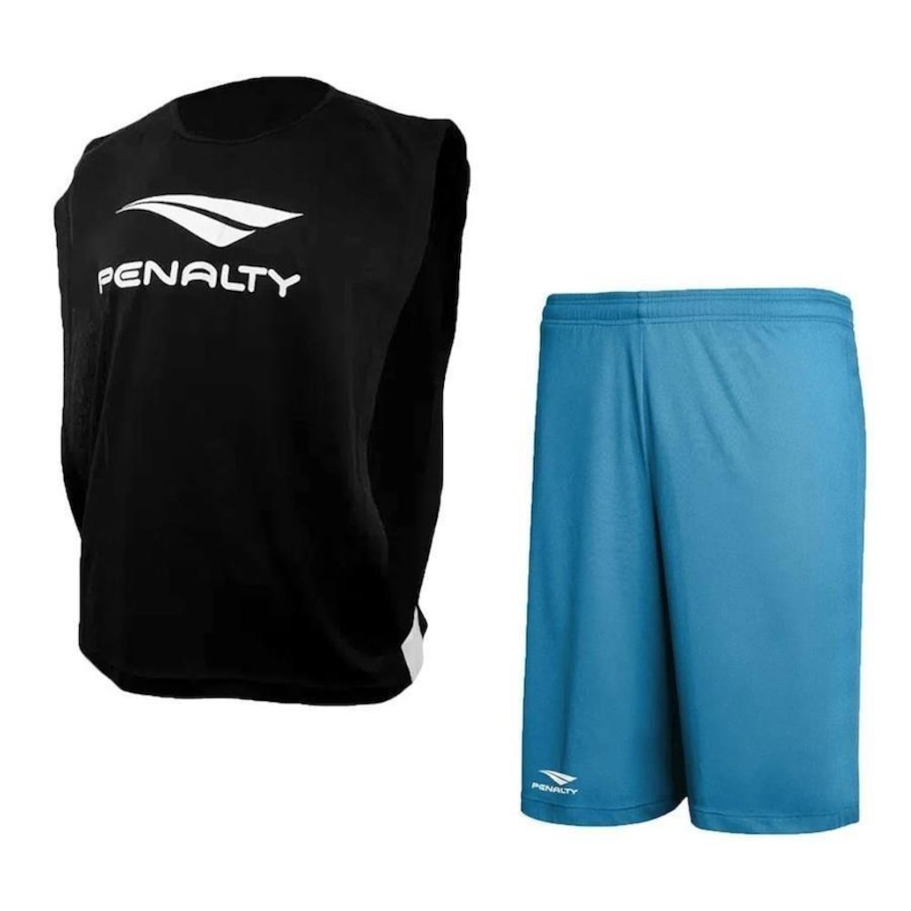 Imagem 2 do produto Kit Colete Penalty Futebol + Calção Penalty X - Infantil