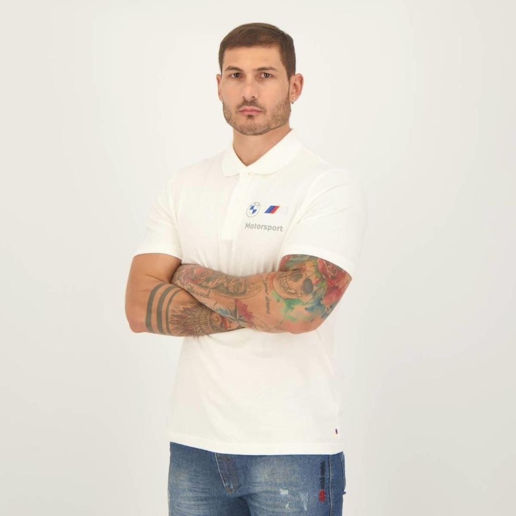 Imagem 5 do produto Camisa Polo Puma Bmw Motorsport Ess Logo - Masculina