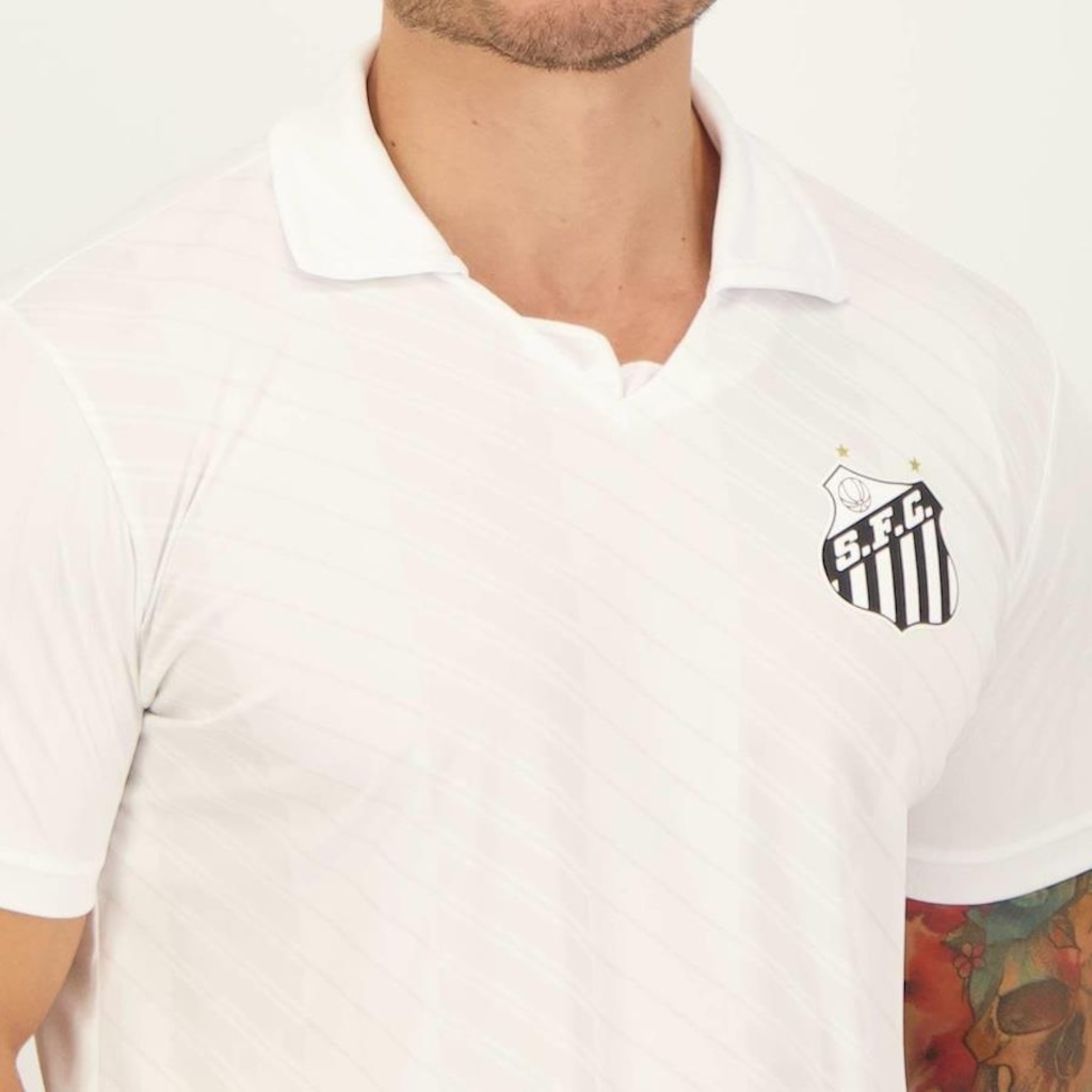 Imagem 2 do produto Camisa Polo do Santos Preppy Braziline - Masculina
