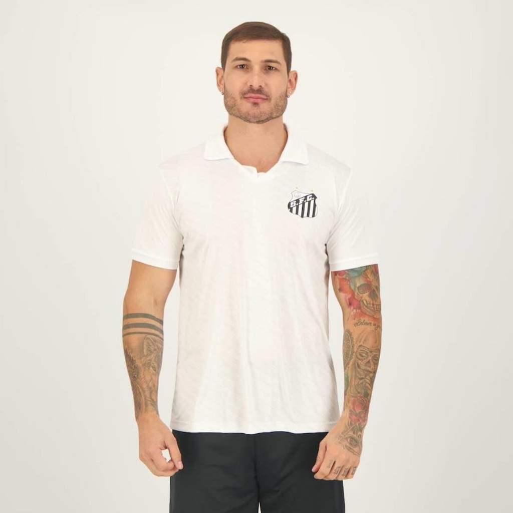 Imagem 3 do produto Camisa Polo do Santos Preppy Braziline - Masculina