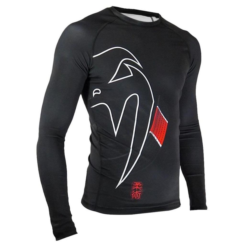 Imagem 2 do produto Rash Guard Venum Belt Dark - Masculino