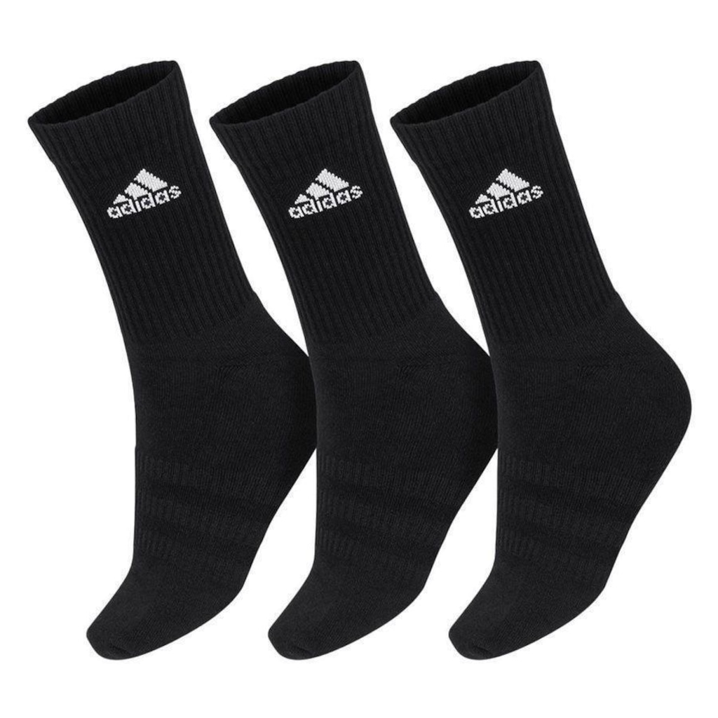 Imagem 2 do produto Kit Meia adidas Cano Alto - Unissex