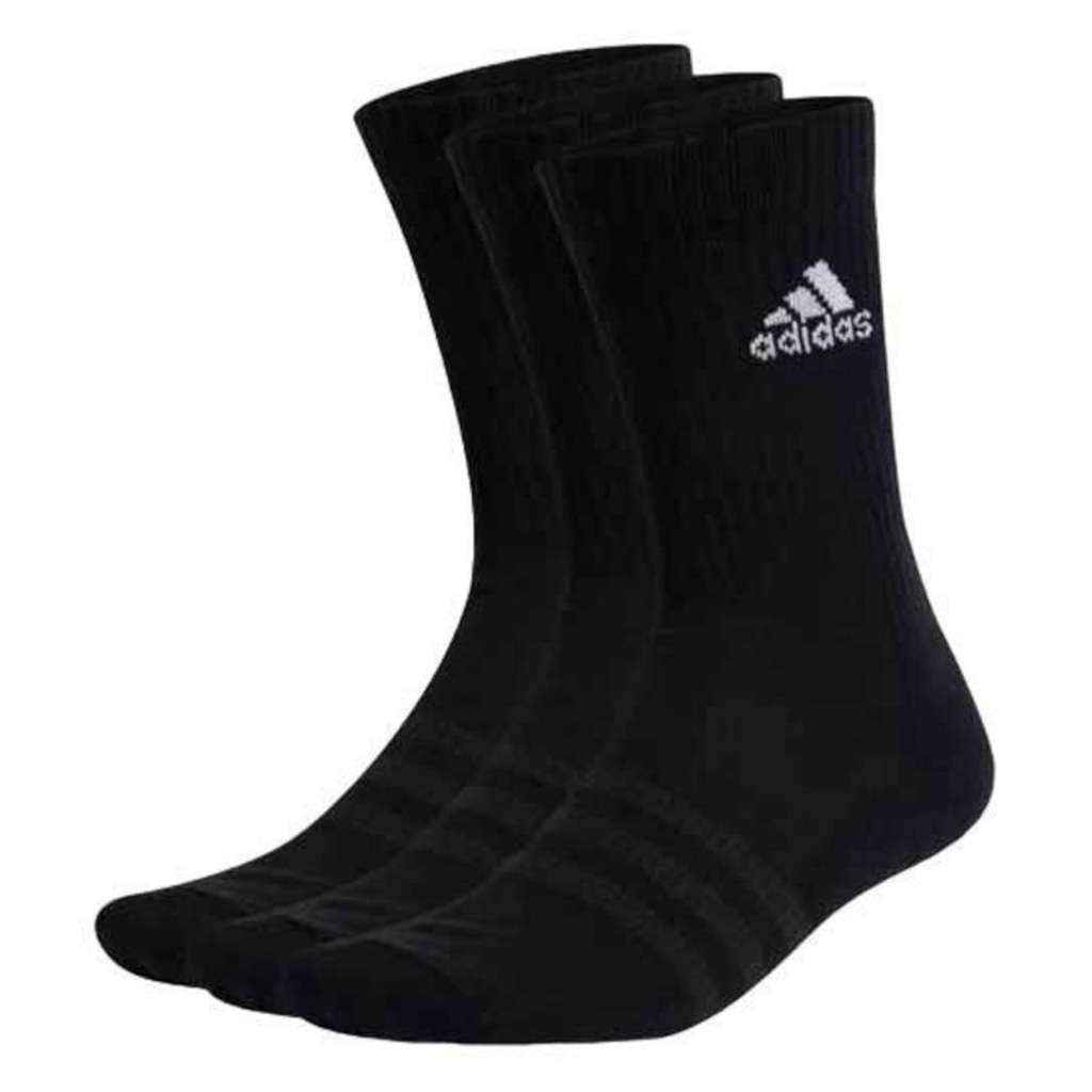 Imagem 3 do produto Kit Meia adidas Cano Alto - Unissex
