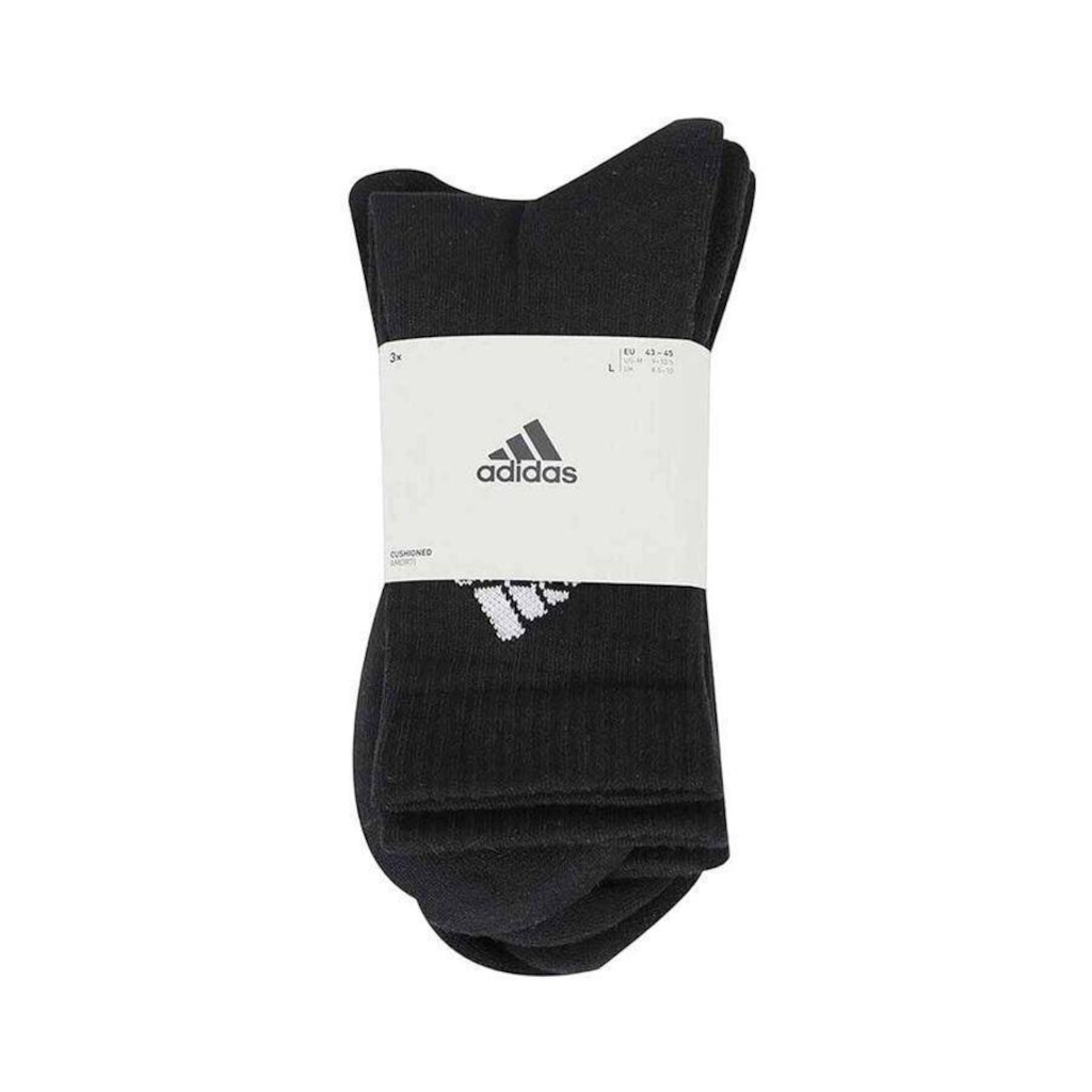 Imagem 5 do produto Kit Meia adidas Cano Alto - Unissex