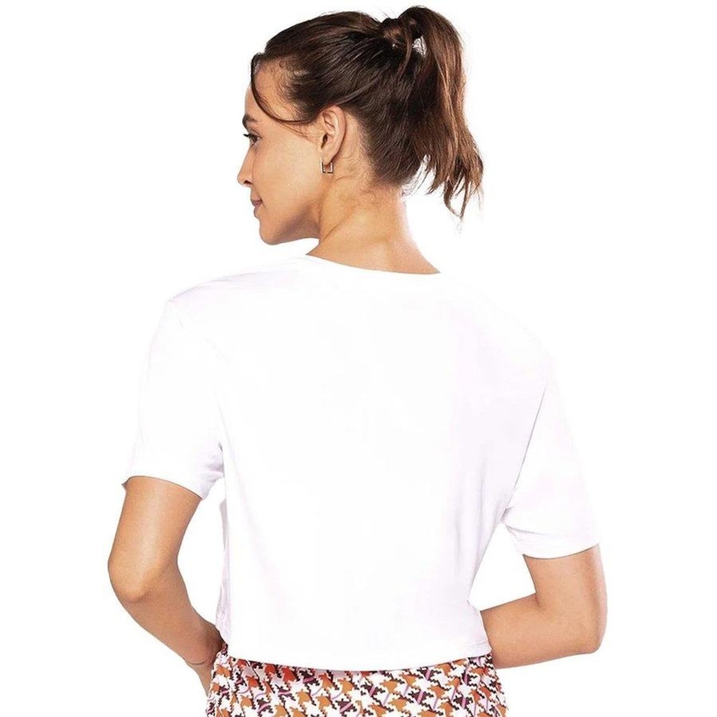 Imagem 2 do produto Camiseta Cropped Alto Giro Basic Fit - Feminino
