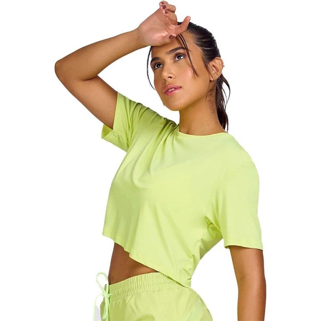 Imagem 3 do produto Blusa Cropped Alto Giro Basic Skin Fit - Feminina