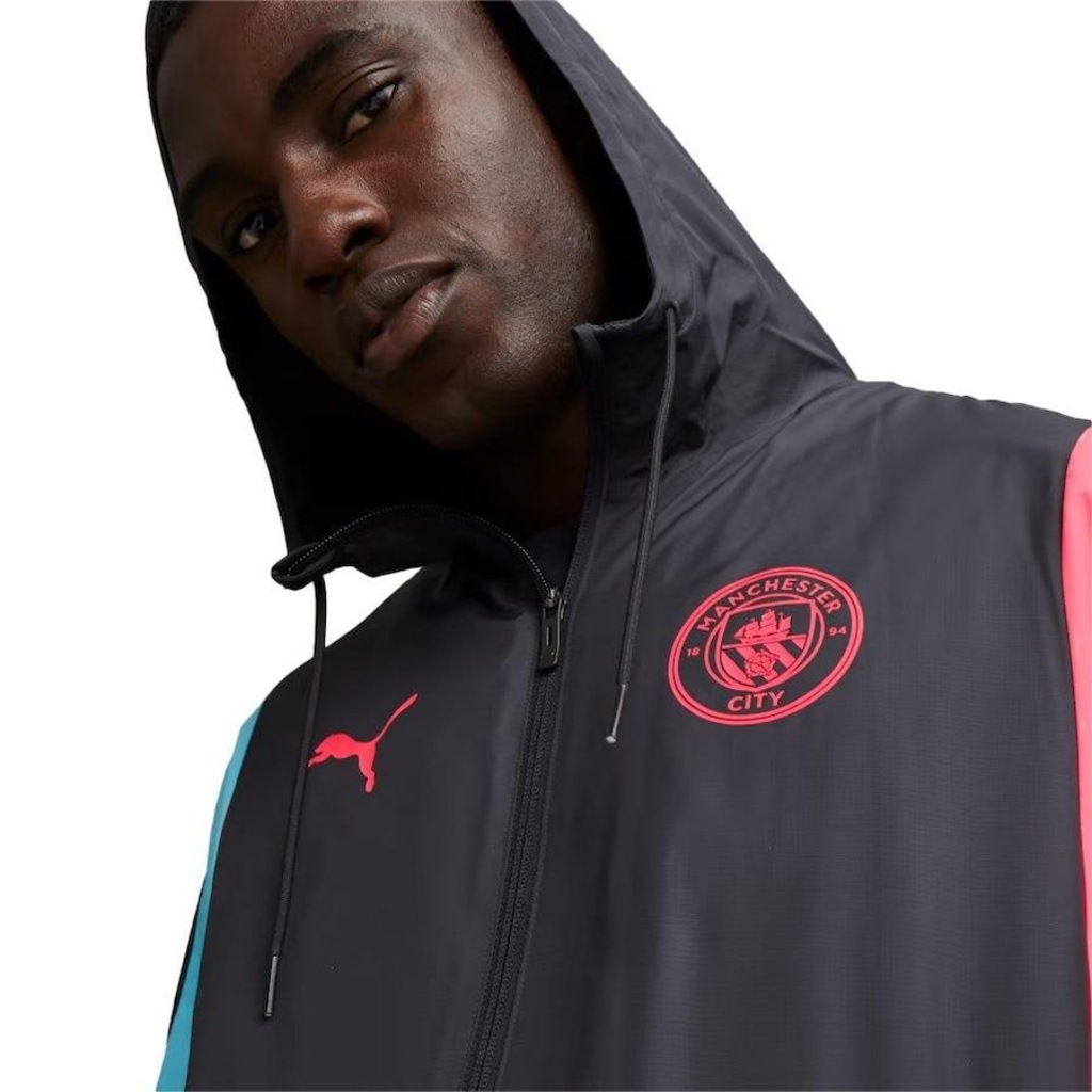 Imagem 3 do produto Jaqueta com Capuz Puma Anthem Manchester City - Masculina