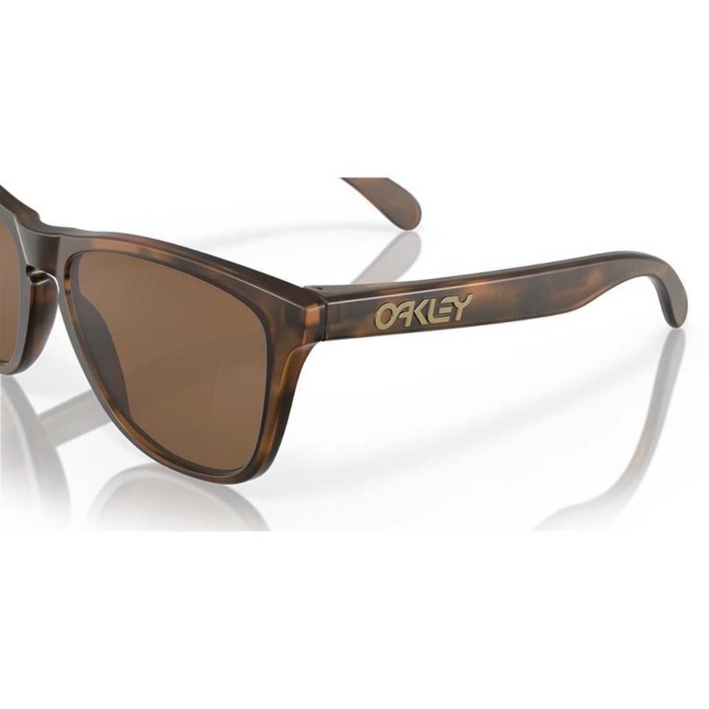 Imagem 2 do produto Óculos de Sol Oakley Frogskins Matte Tortoise Prizm Tungsten - Adulto