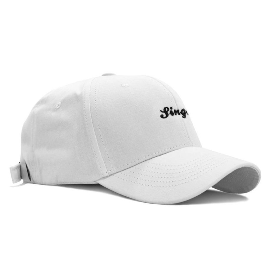 Imagem 3 do produto BONÉ ABA CURVA SINGE CLASSIQUE - STRAPBACK - ADULTO