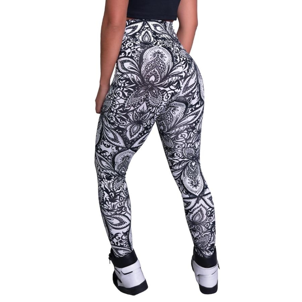 Imagem 2 do produto Calça Legging Cintura Alta Mvb Modas Suplex Fitness - Feminina
