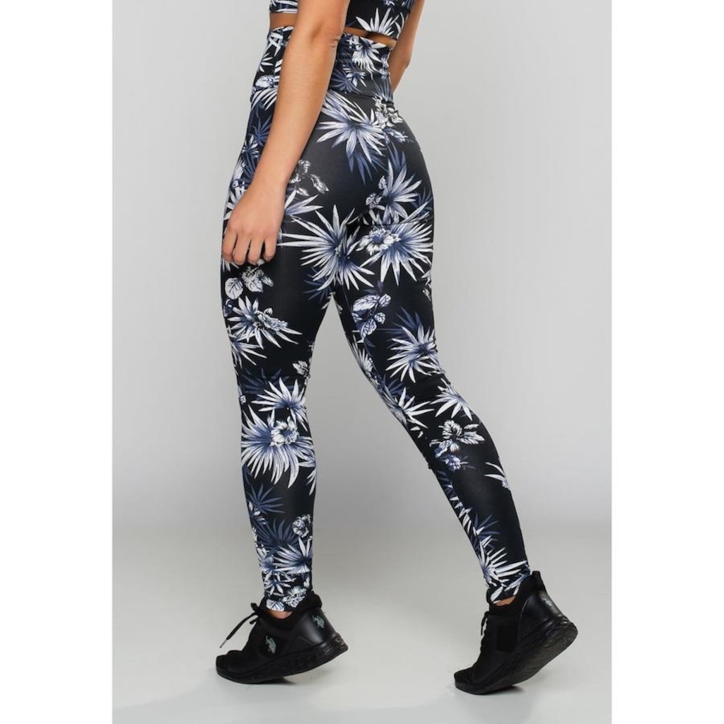 Imagem 2 do produto Calça Legging Cintura Alta Mvb Modas Suplex Fitness - Feminina