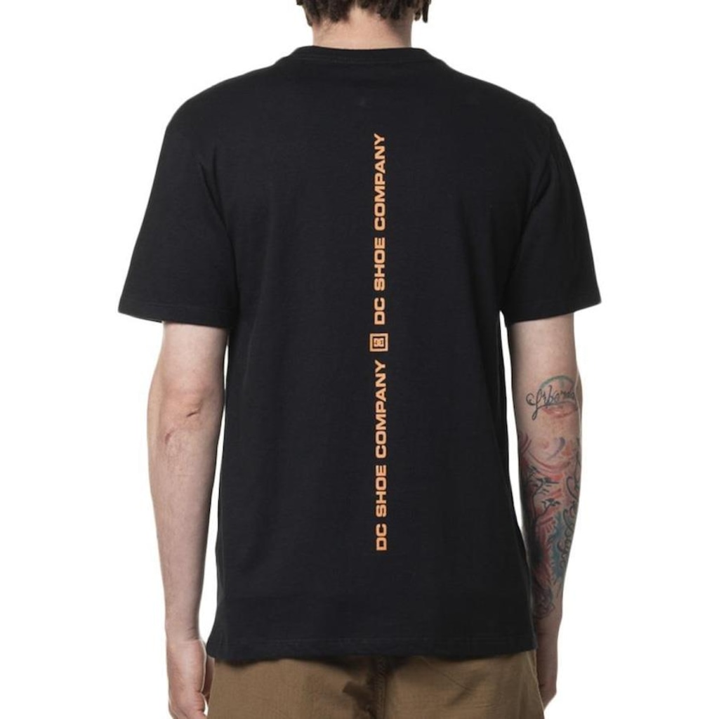 Imagem 2 do produto Camiseta Dc Shoes Mini Square Stripe Sm24 - Masculina