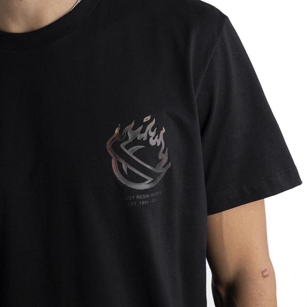 Imagem 2 do produto Camiseta Lost Saturn On Fire - Masculina