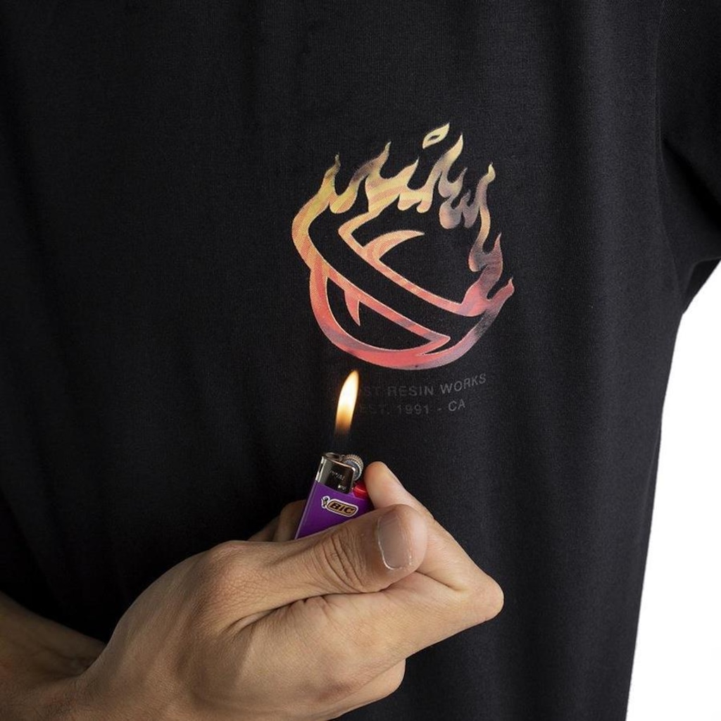 Imagem 4 do produto Camiseta Lost Saturn On Fire - Masculina