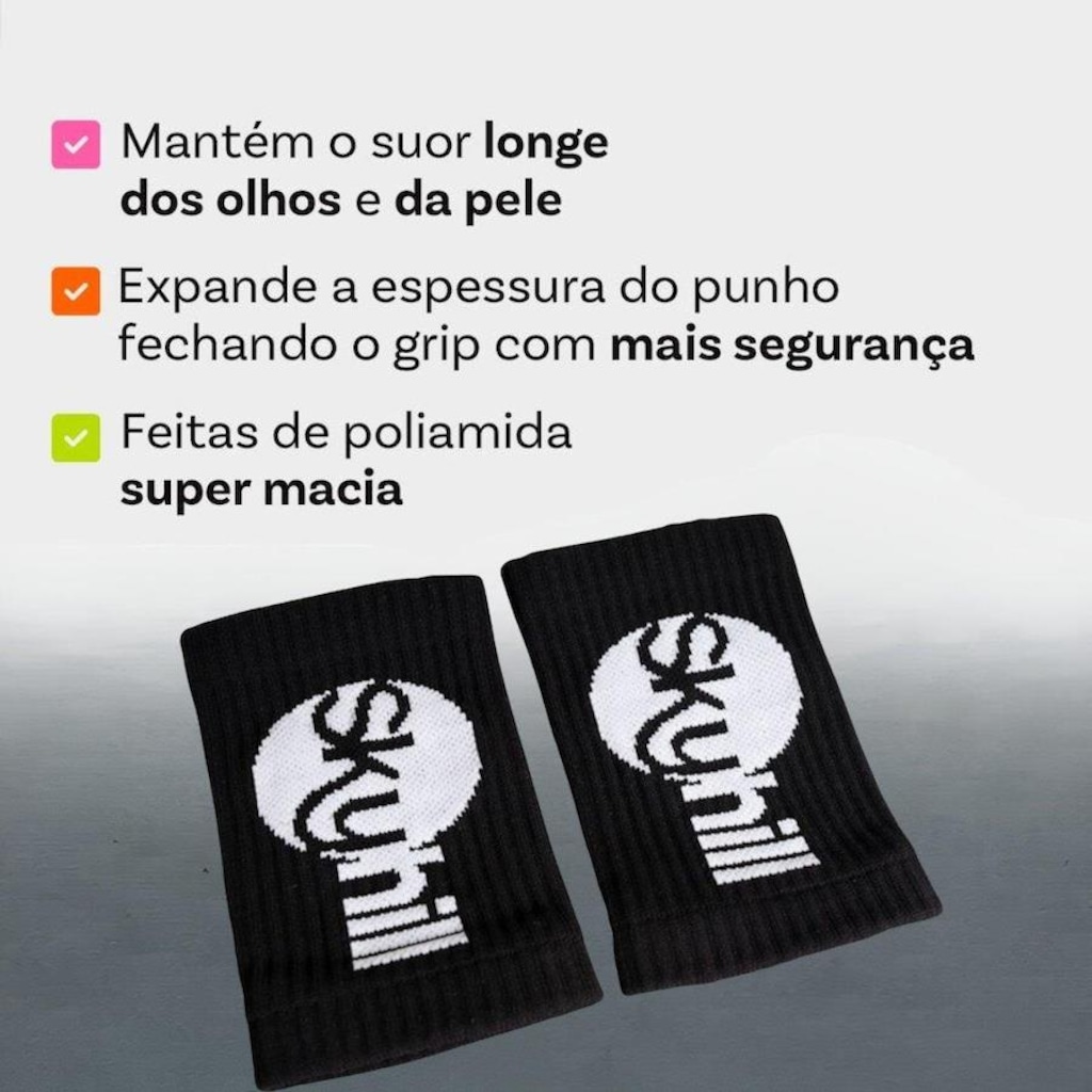 Imagem 2 do produto Munhequeira Skyhill Canelada Crossfit Training - Adulto