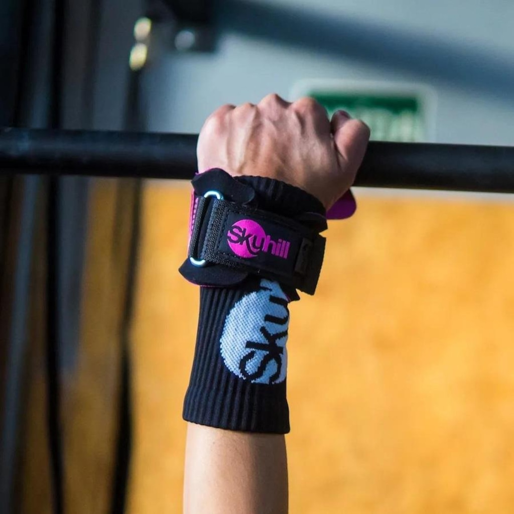 Imagem 5 do produto Munhequeira Skyhill Canelada Crossfit Training - Adulto