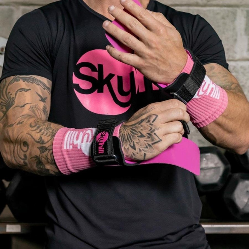 Imagem 5 do produto Munhequeira Skyhill Canelada Crossfit Training - Adulto
