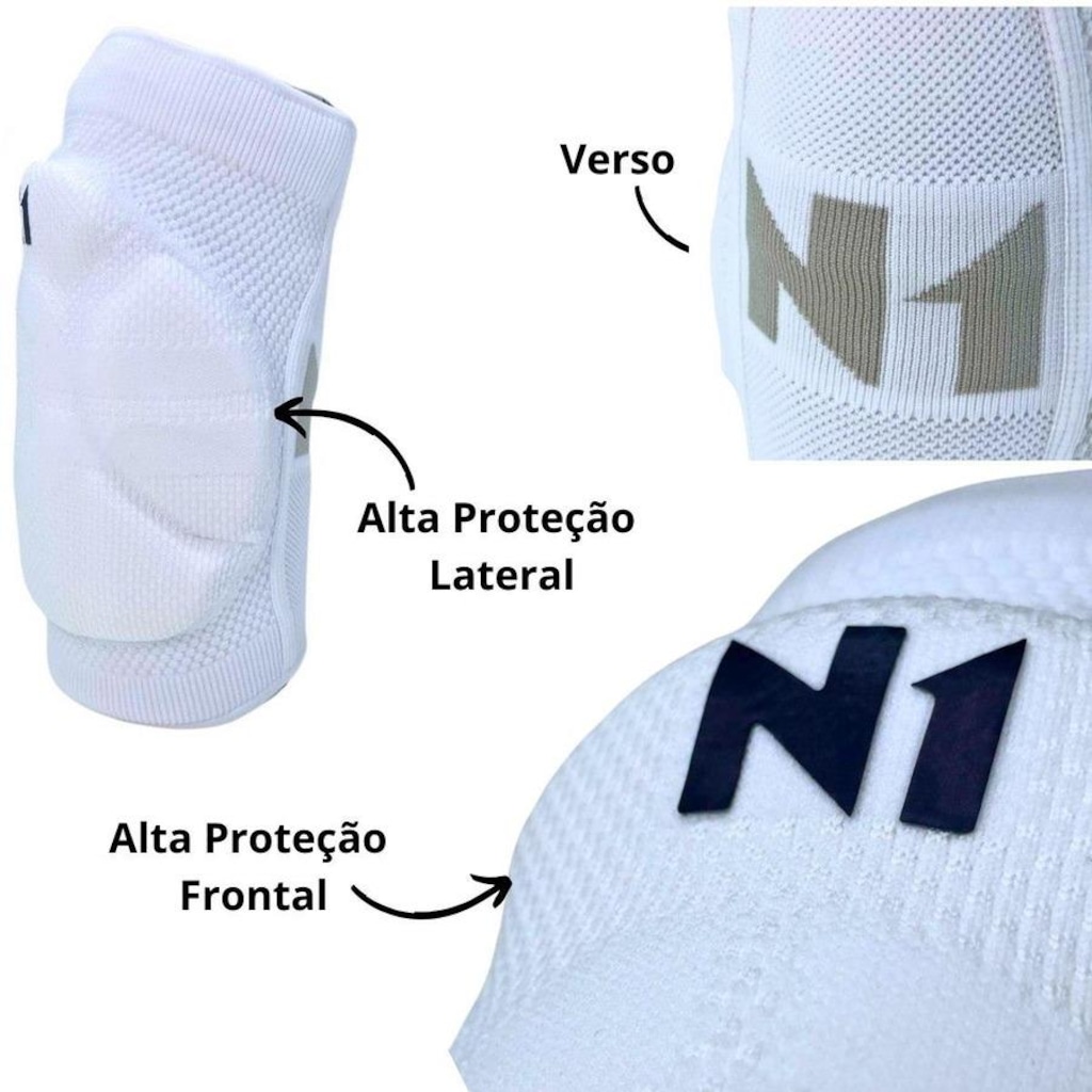 Imagem 3 do produto Joelheira de Vôlei N1 Sport Spry Profissional - Adulto