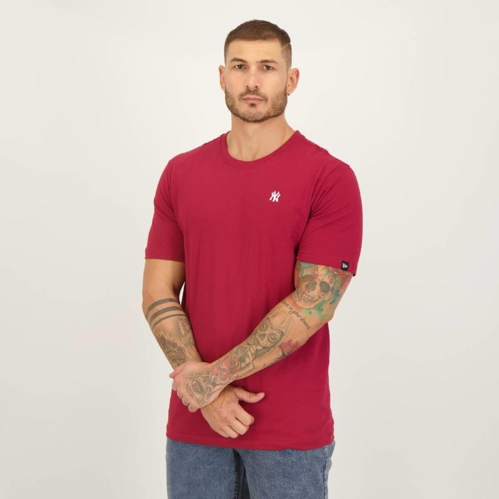 Imagem 2 do produto Camiseta New Era MLB New York Yankees Mini Logo - Masculina