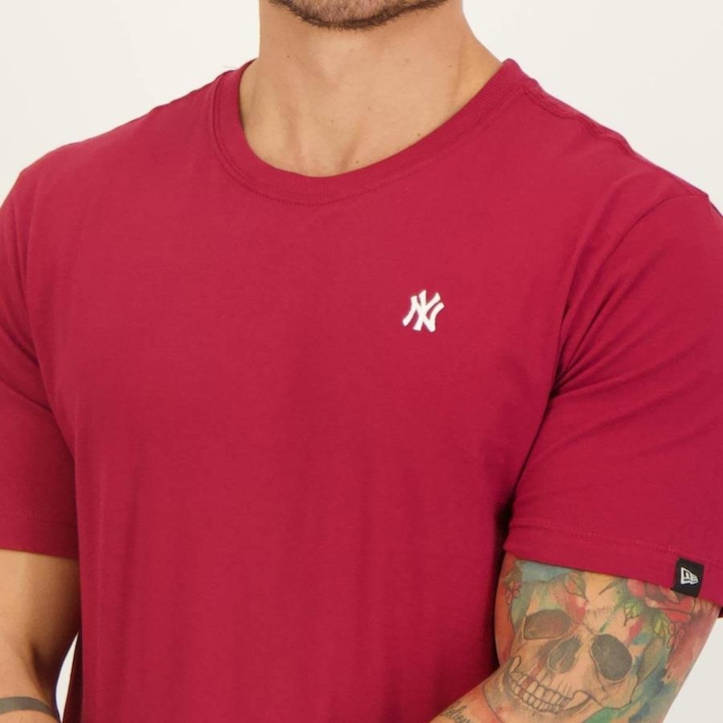 Imagem 4 do produto Camiseta New Era MLB New York Yankees Mini Logo - Masculina