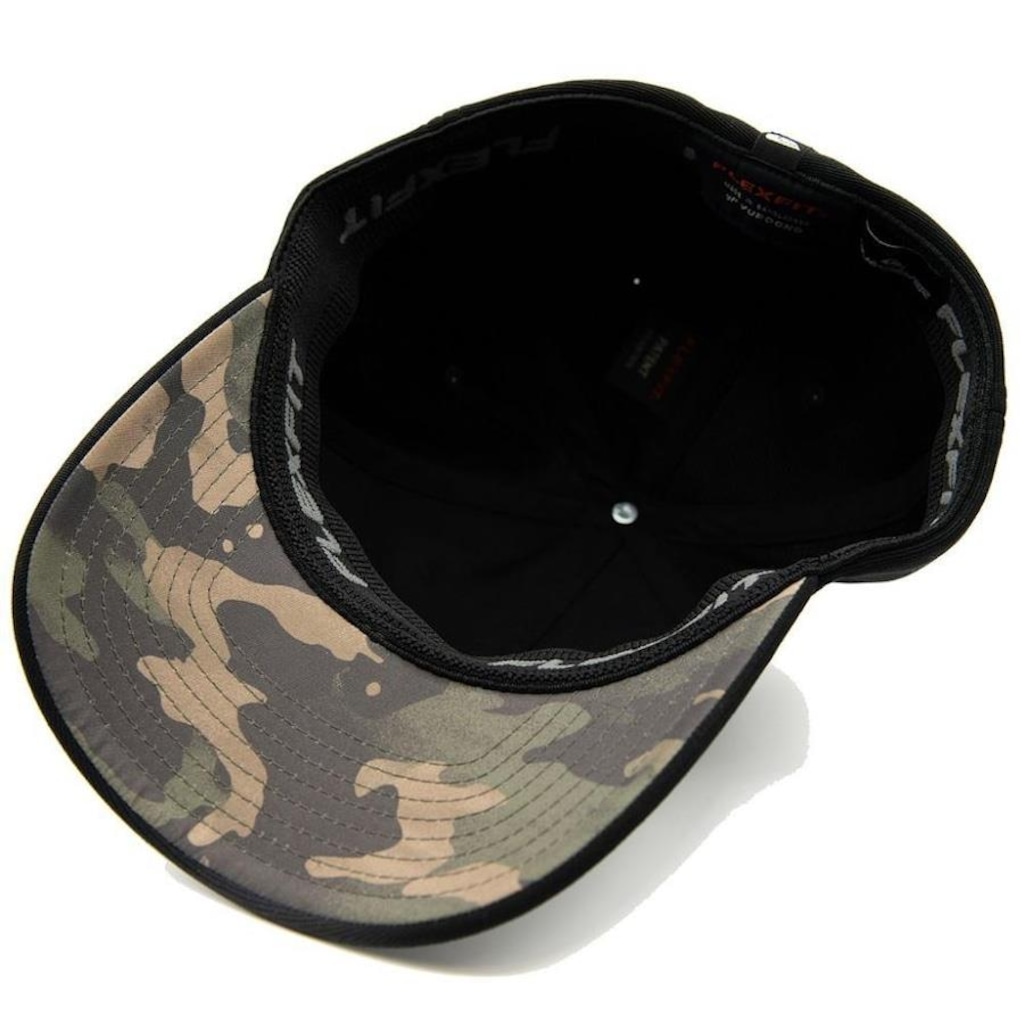 Imagem 2 do produto Boné Aba Curva Quiksilver Plate Camo - Fechado - Adulto