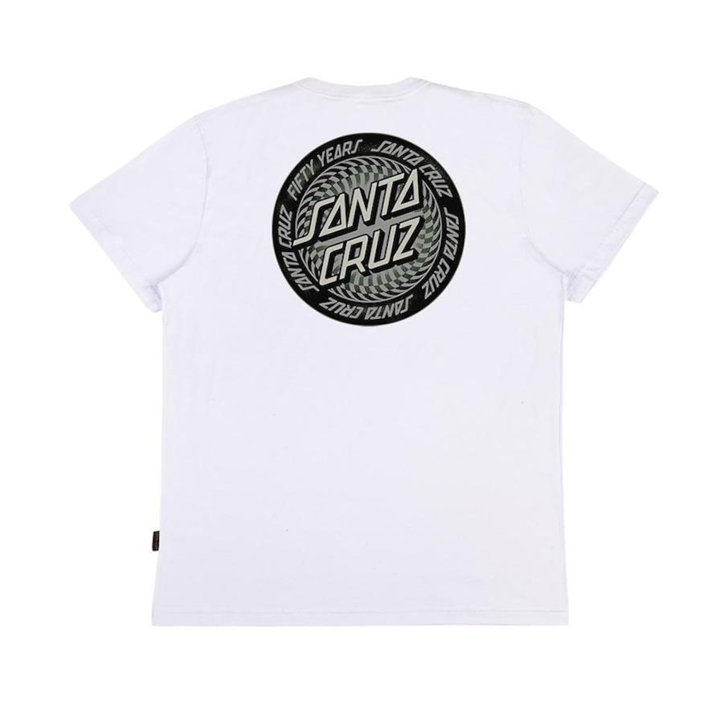 Imagem 2 do produto Camiseta Santa Cruz Infinite Ringed Dot Ss - Masculina