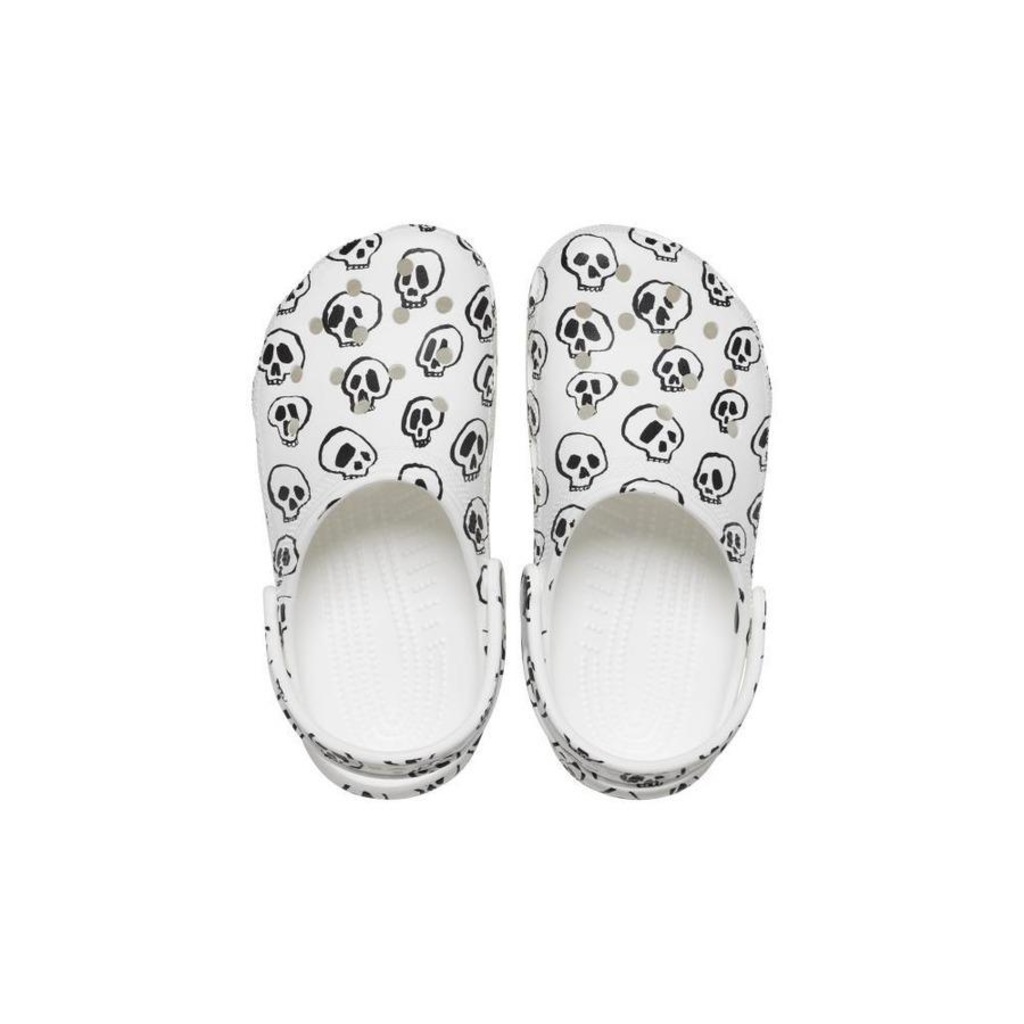 Imagem 5 do produto Sandália Crocs Classic Skull Print Clog T - Unissex