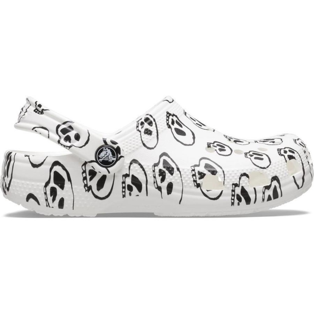 Imagem 1 do produto Sandália Crocs Classic Skull Print Clog T - Unissex
