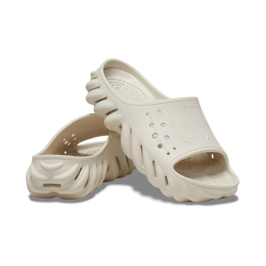 Imagem 4 do produto Chinelo Crocs Echo Slide Stucco - Unissex