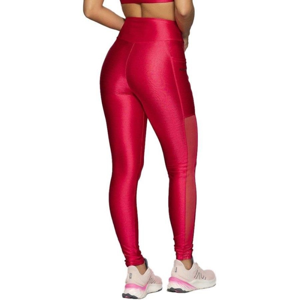 Imagem 2 do produto Calça Legging Run More Shine Tule - Feminina