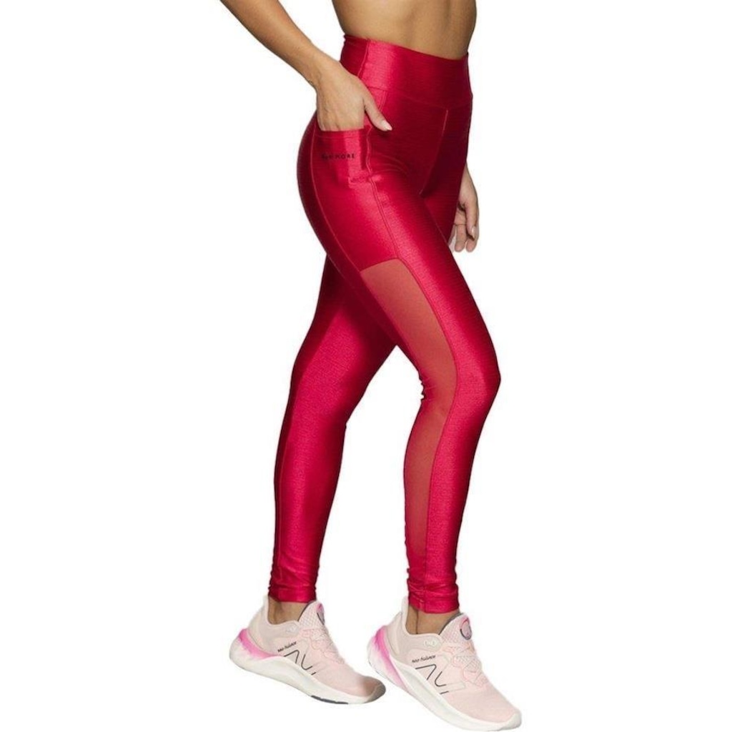 Imagem 3 do produto Calça Legging Run More Shine Tule - Feminina