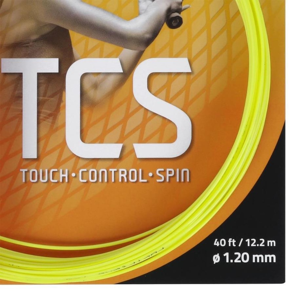 Imagem 2 do produto Corda para Raquete de Tênis Polyfibre Tcs 18L 1.20mm Set Individual