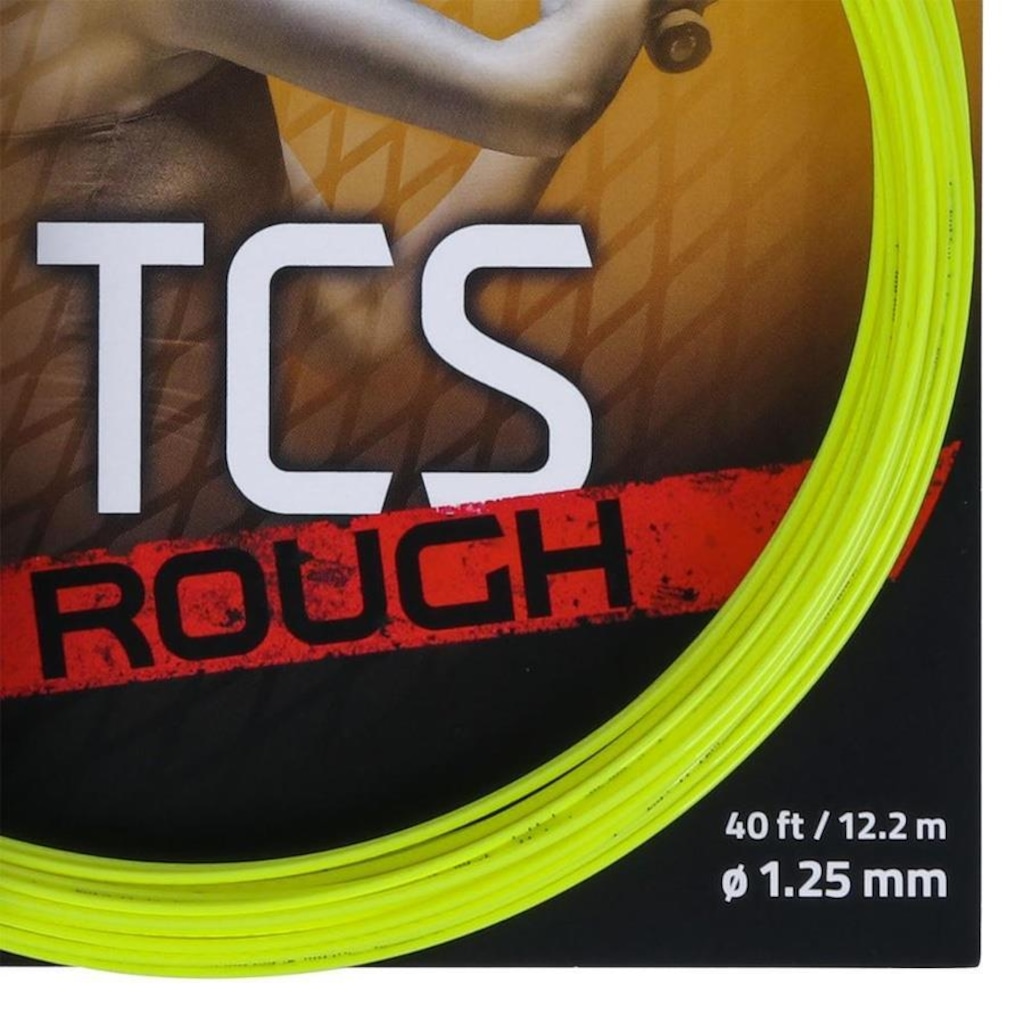 Imagem 2 do produto Corda para Raquete de Tênis Polyfibre Tcs Rough 17L 1.25mm - Set Individual