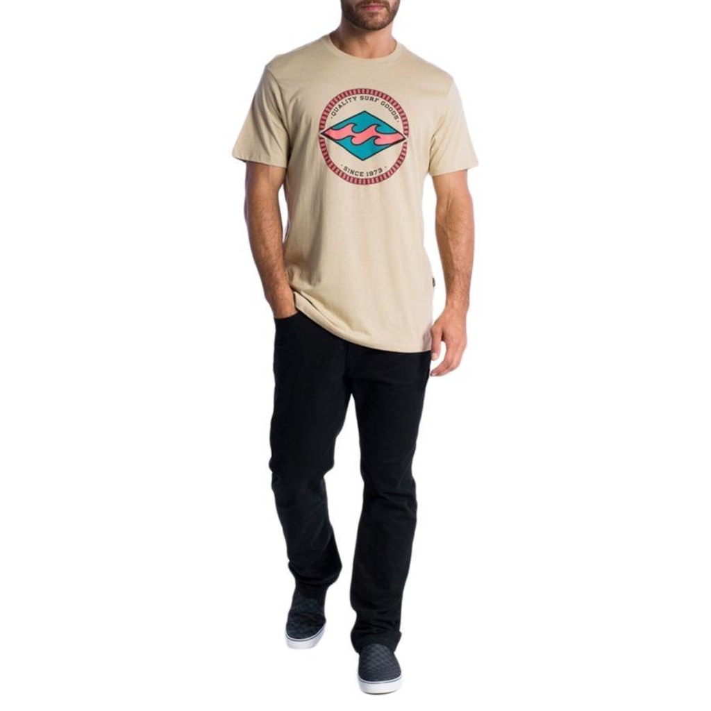 Imagem 4 do produto Camiseta Masculina Billabong Rotor Diamond II - BILLABONG