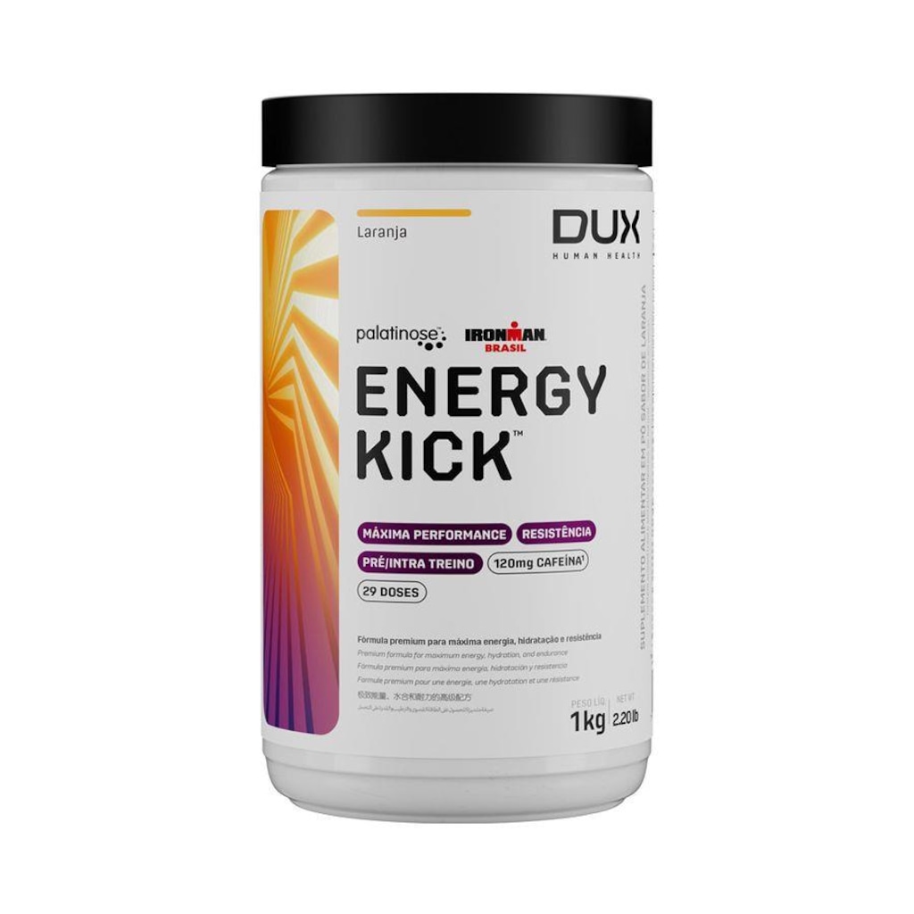Imagem 2 do produto Energy Kick Caffeine Dux Nutrition - 1 Kg