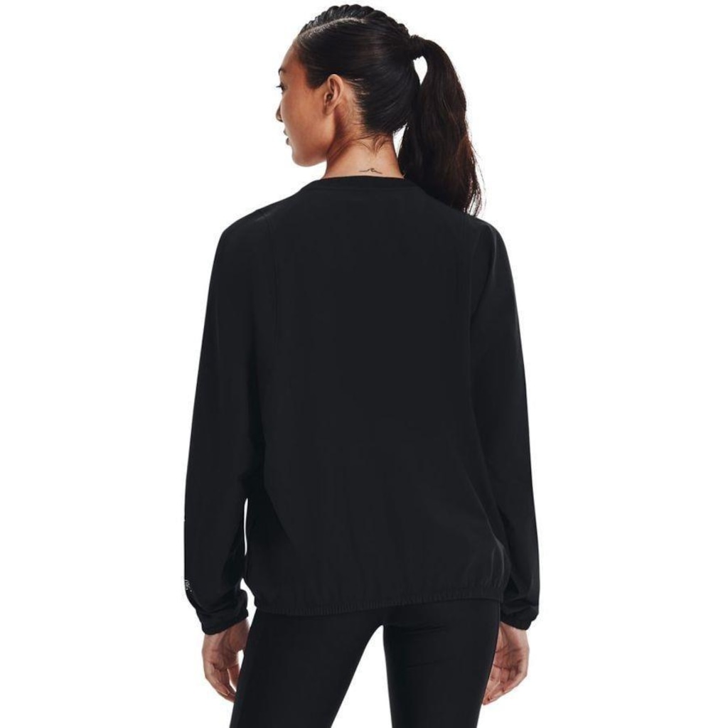 Imagem 3 do produto Blusão sem Capuz Under Armour Woven Graphic Crew - Feminino