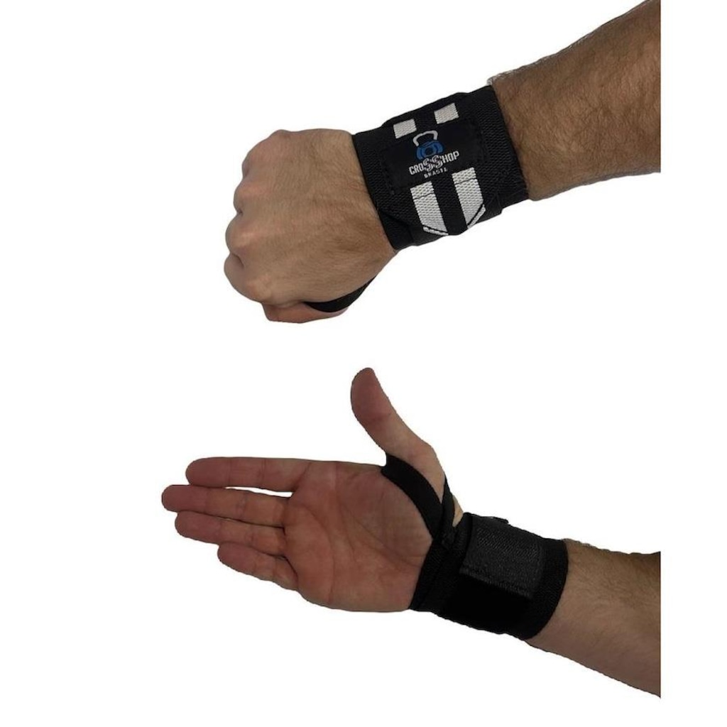 Imagem 4 do produto Munhequeira Elástica Crosshop Brasil Endurance Training - Adulto